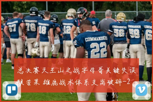 总决赛天王山之战字母哥关键失误酿苦果 雄鹿战术体系支离破碎