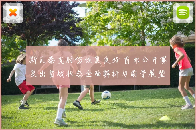 斯瓦泰克肘伤恢复良好 首尔公开赛复出首战状态全面解析与前景展望